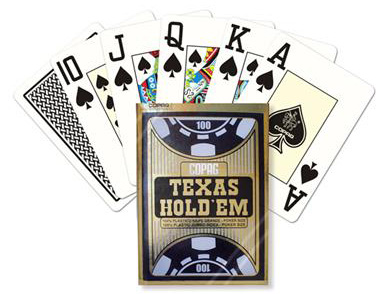 Copag texas holdem marcó tarjetas