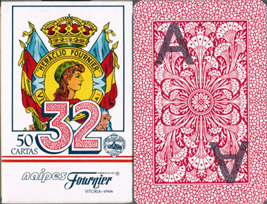 Fournier No.12 Design marcó tarjetas